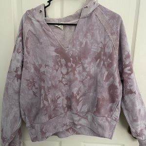 Purple sweater from Laura’s boutique